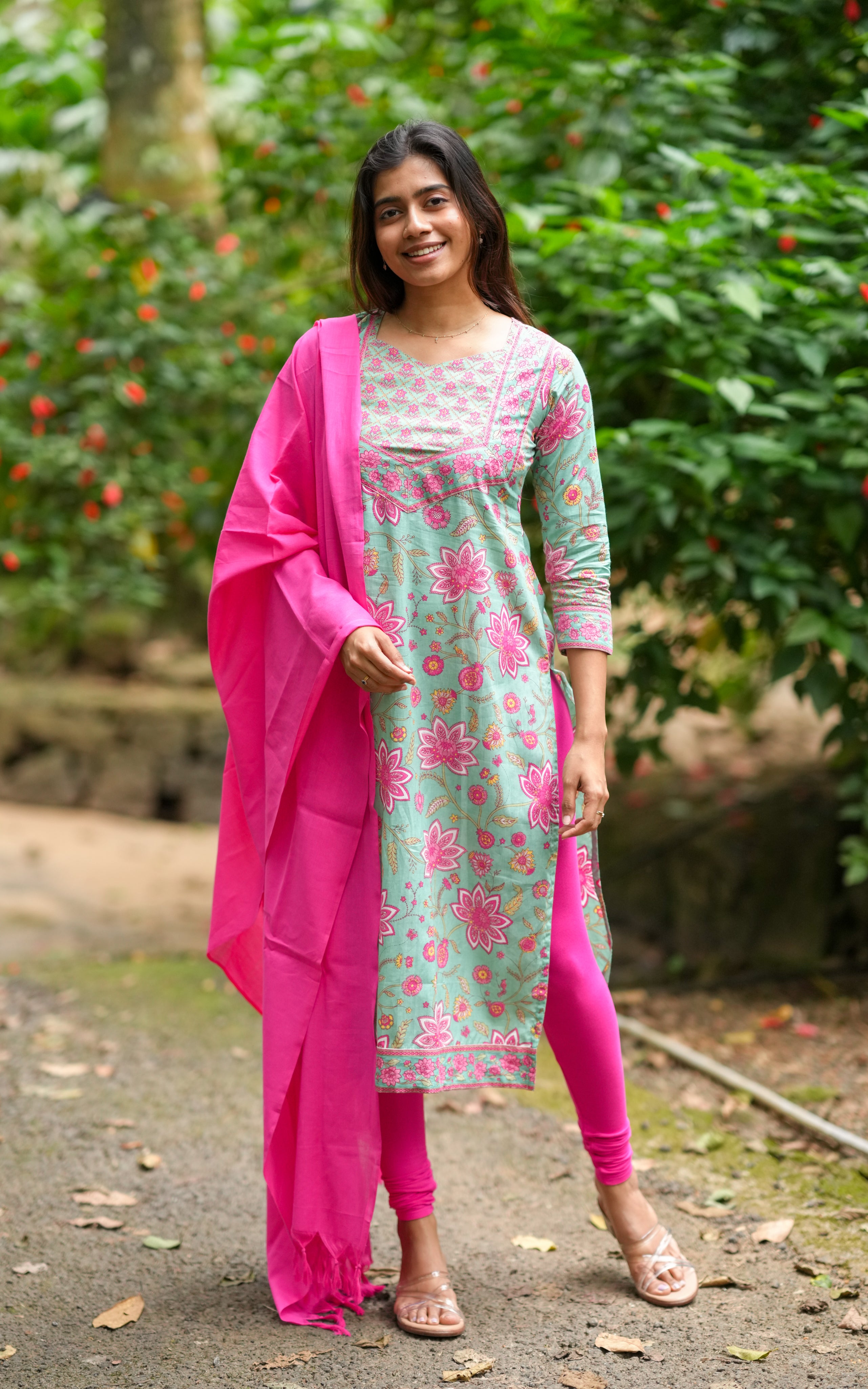 Cotton straight kurti