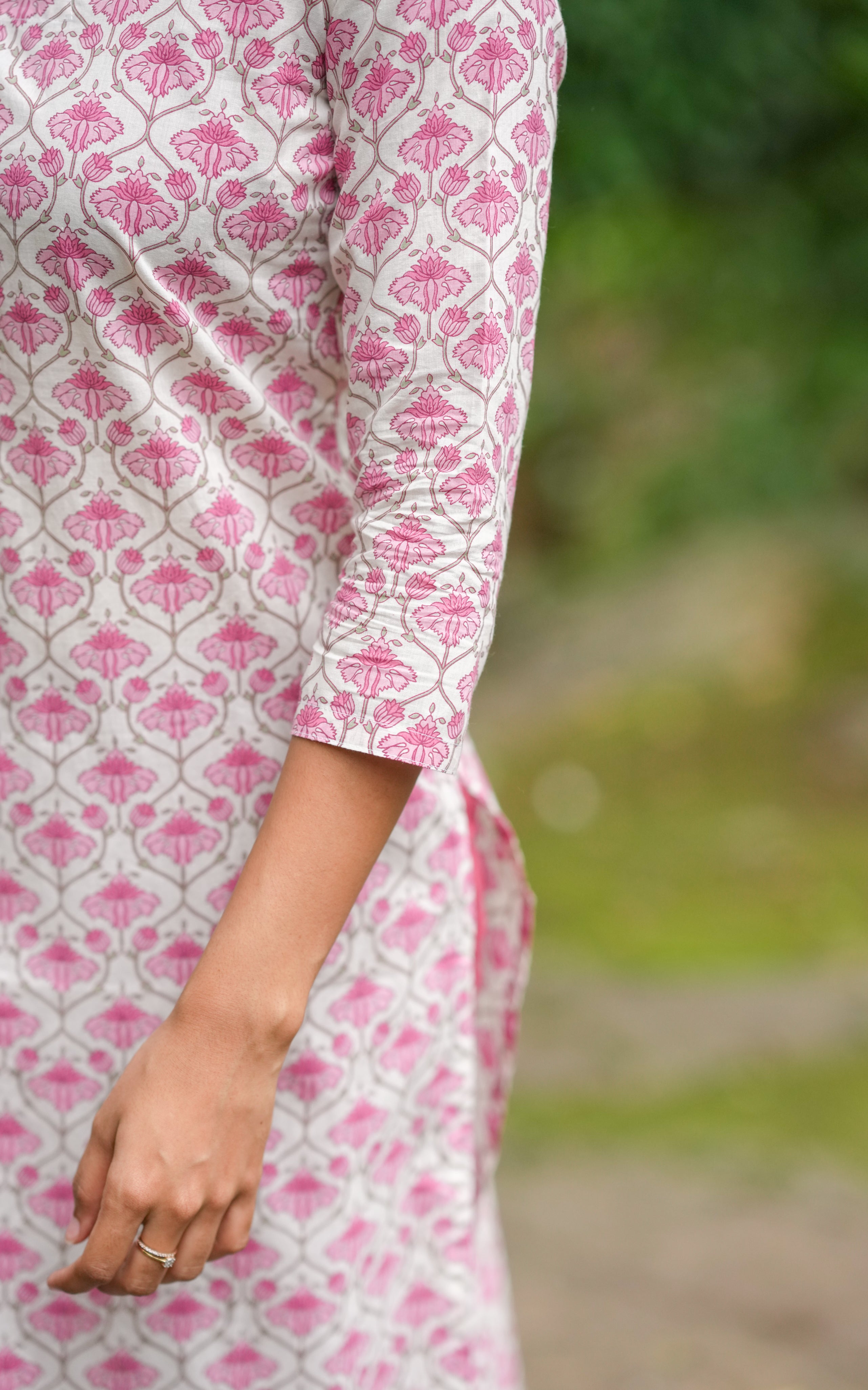 Cotton straight kurti