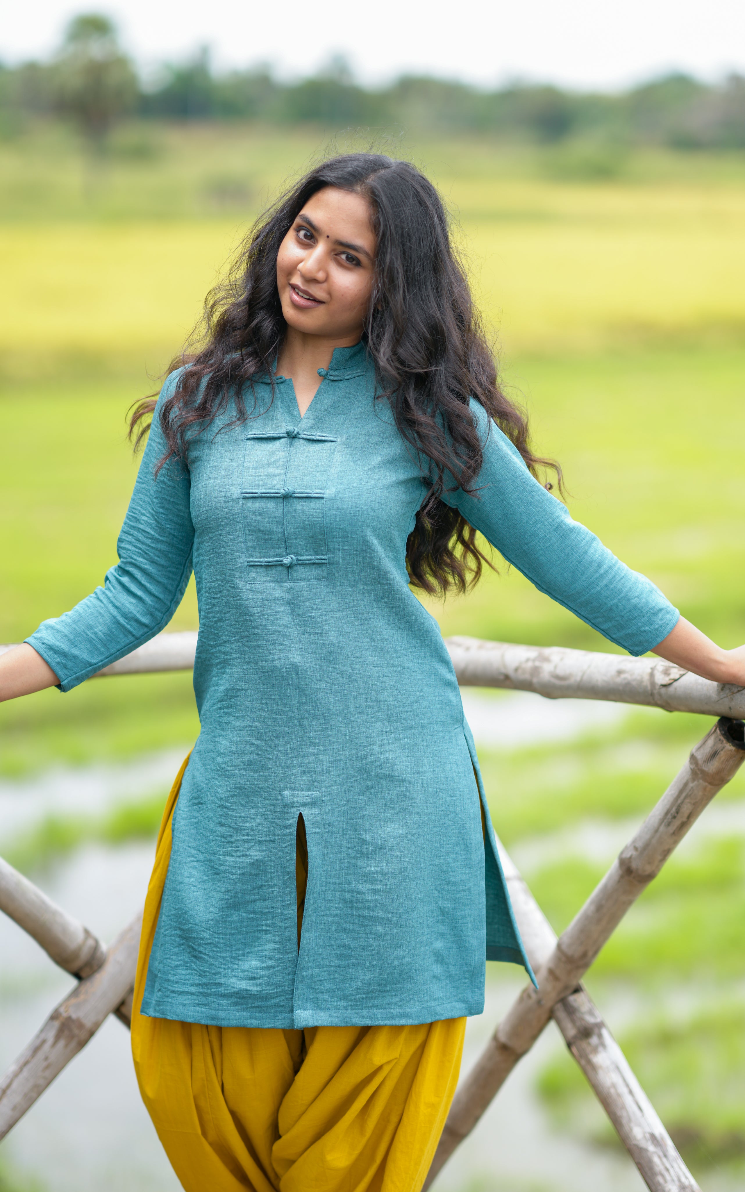 Sutri Varum Bhoomi Bhavana (Kurti+Pant) (DELIVERY TIME 40-45 DAYS)