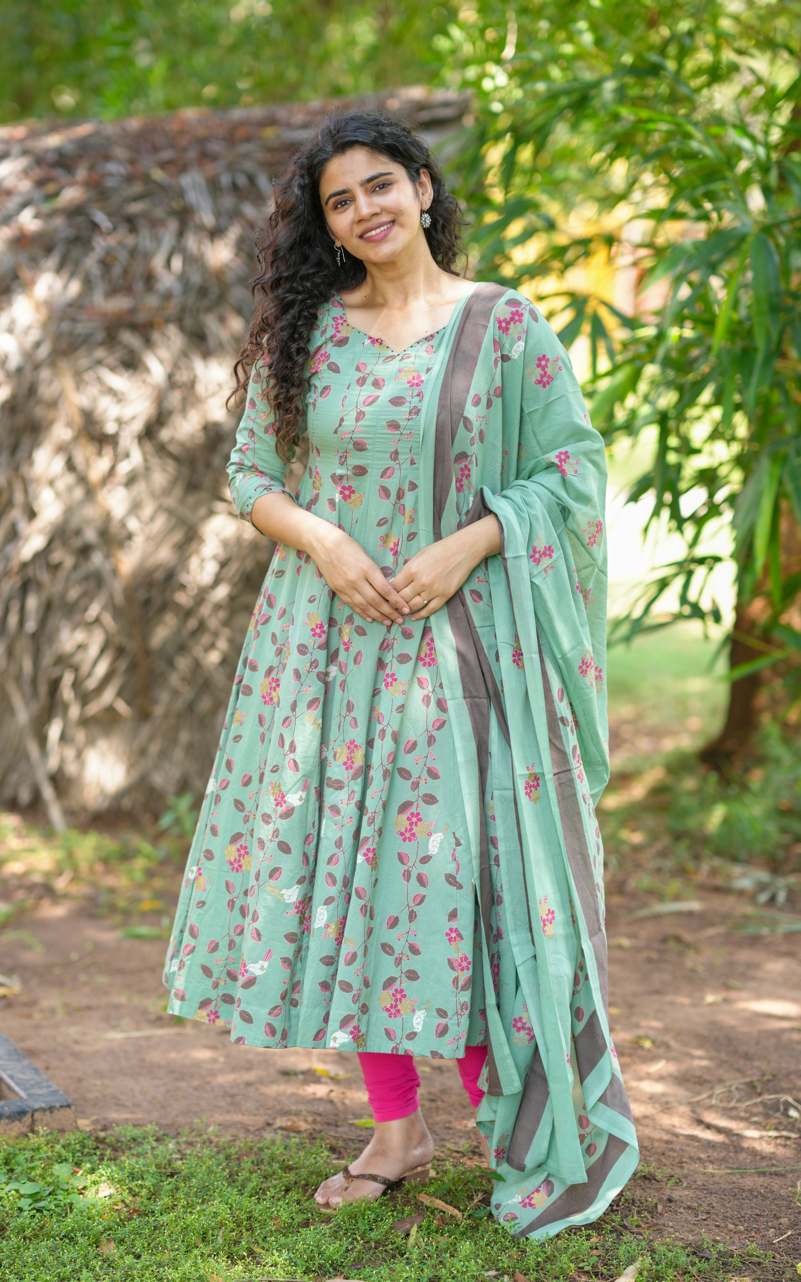 Paavai A (Kurti+Dupatta)