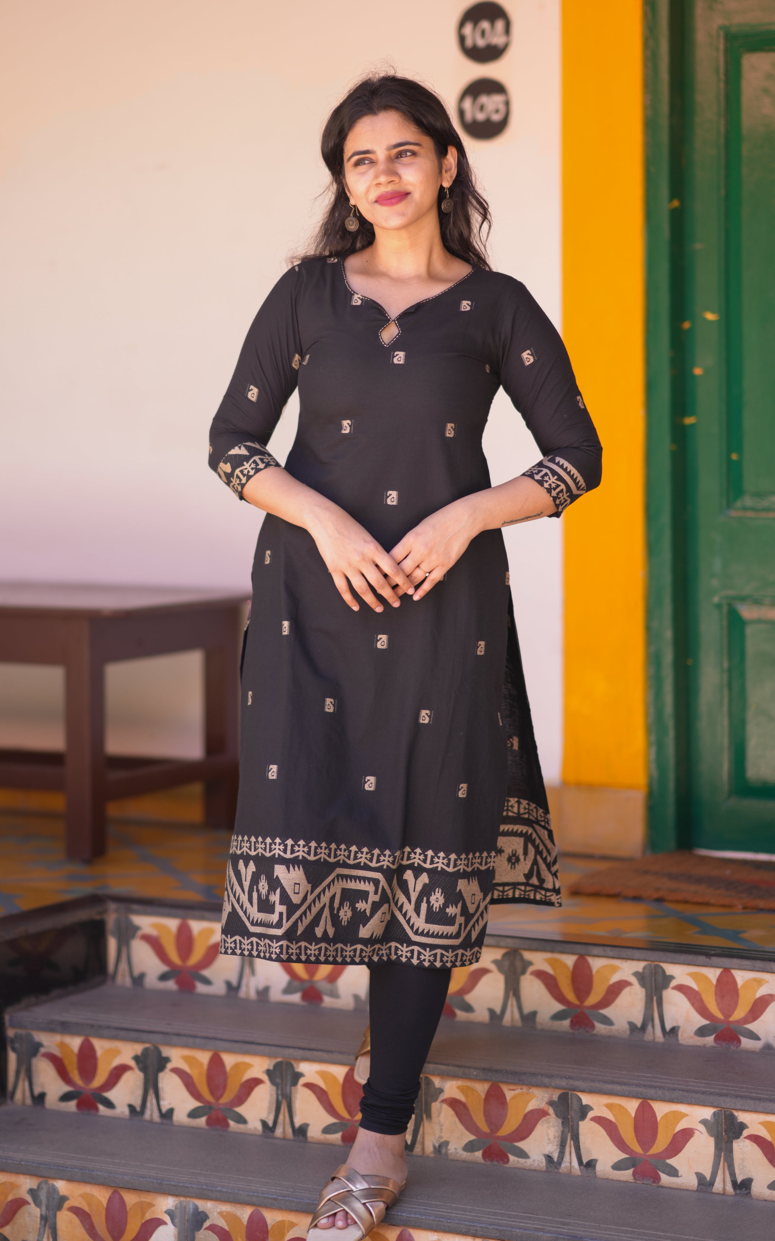 Daily wear straight kurti