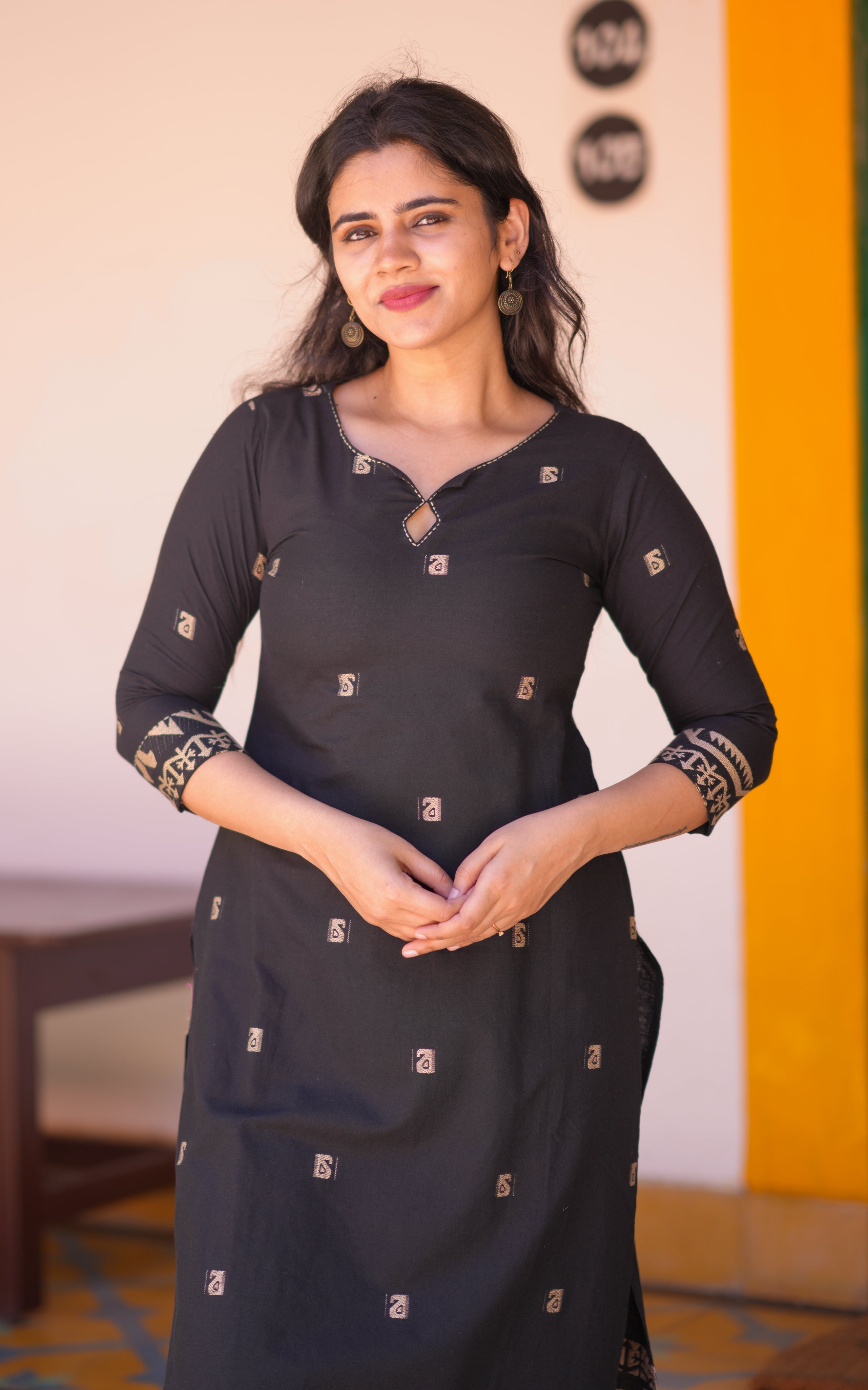 Straight-cut kurti for women
