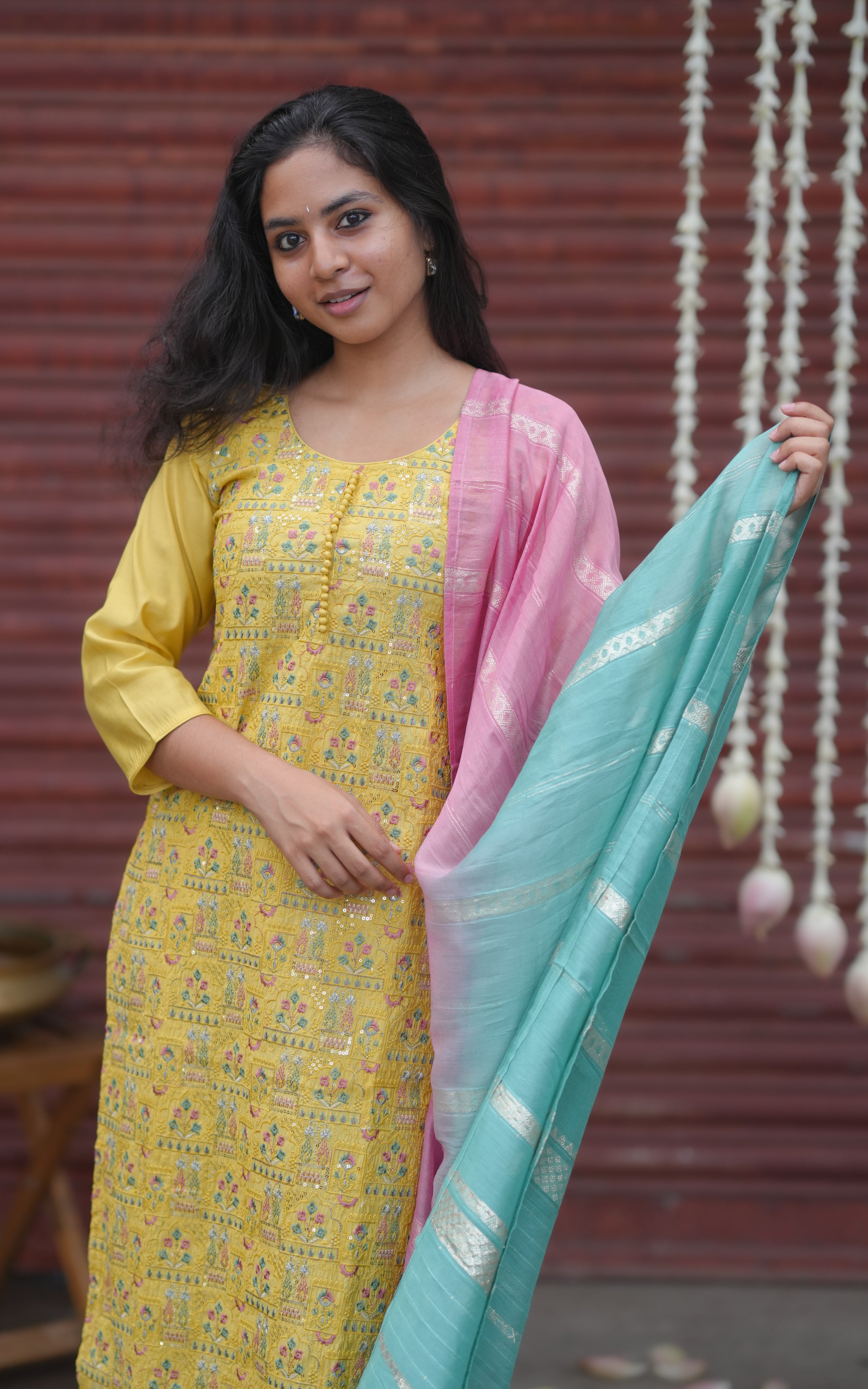 Daffodil (Kurti+Pant+Dupatta)