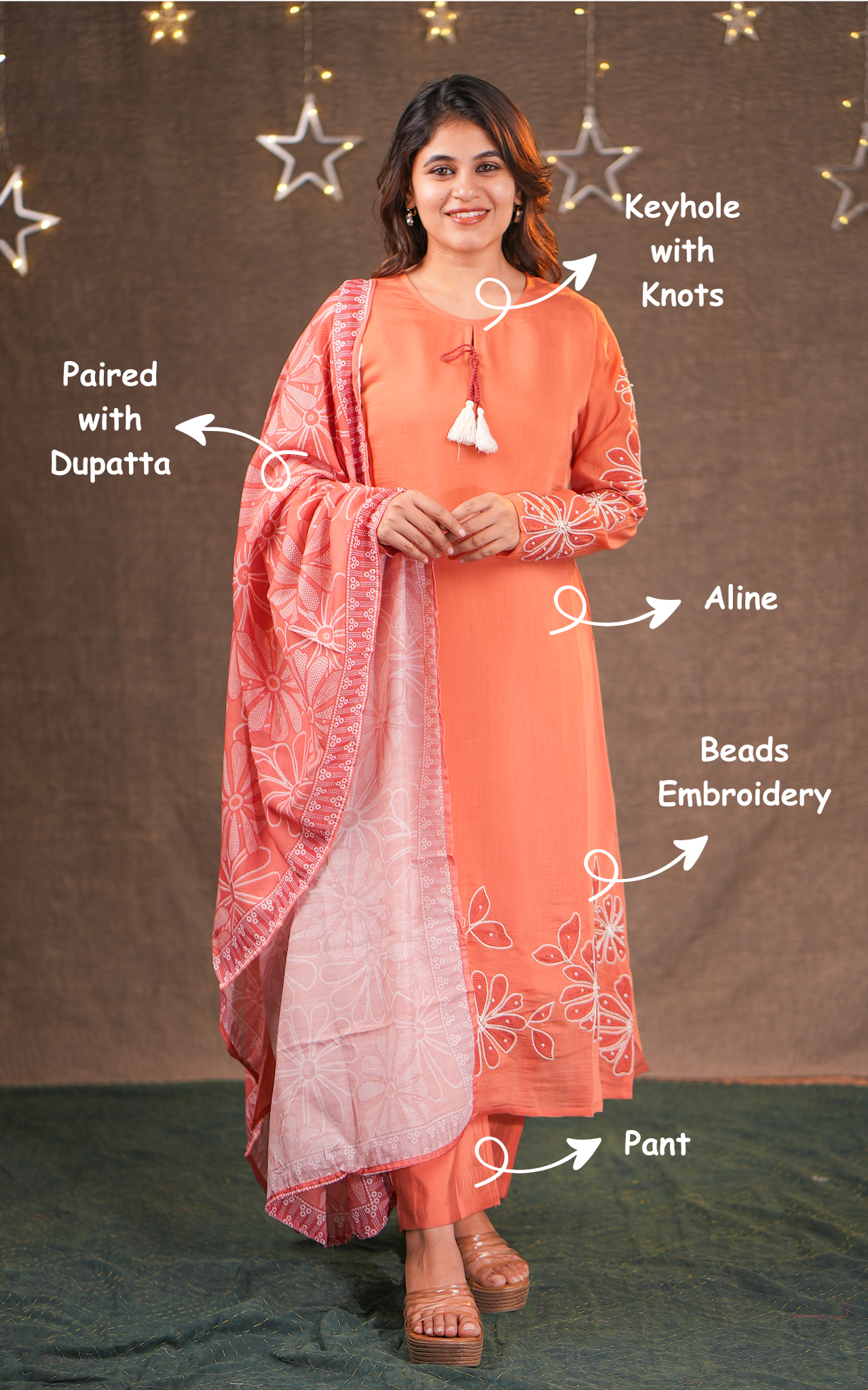 ALine kurti sets for women