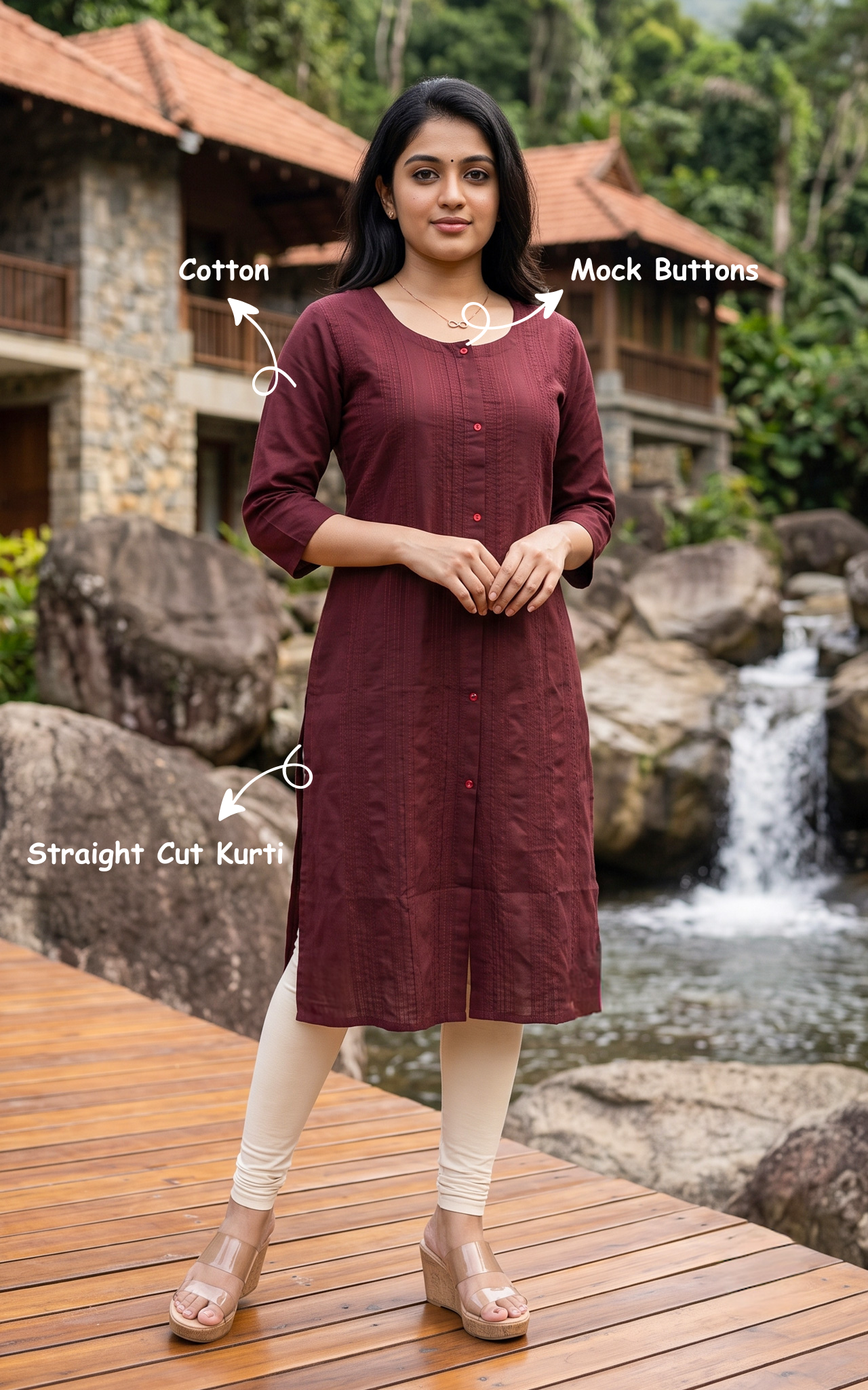 Harshitha Dark Plum