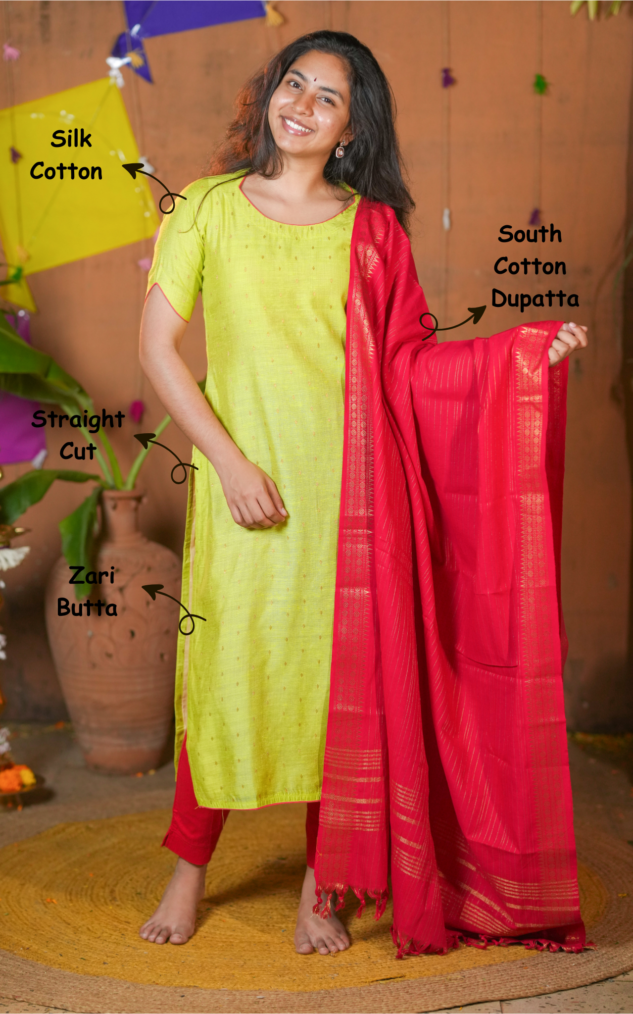 Imaya (Kurti+Dupatta)