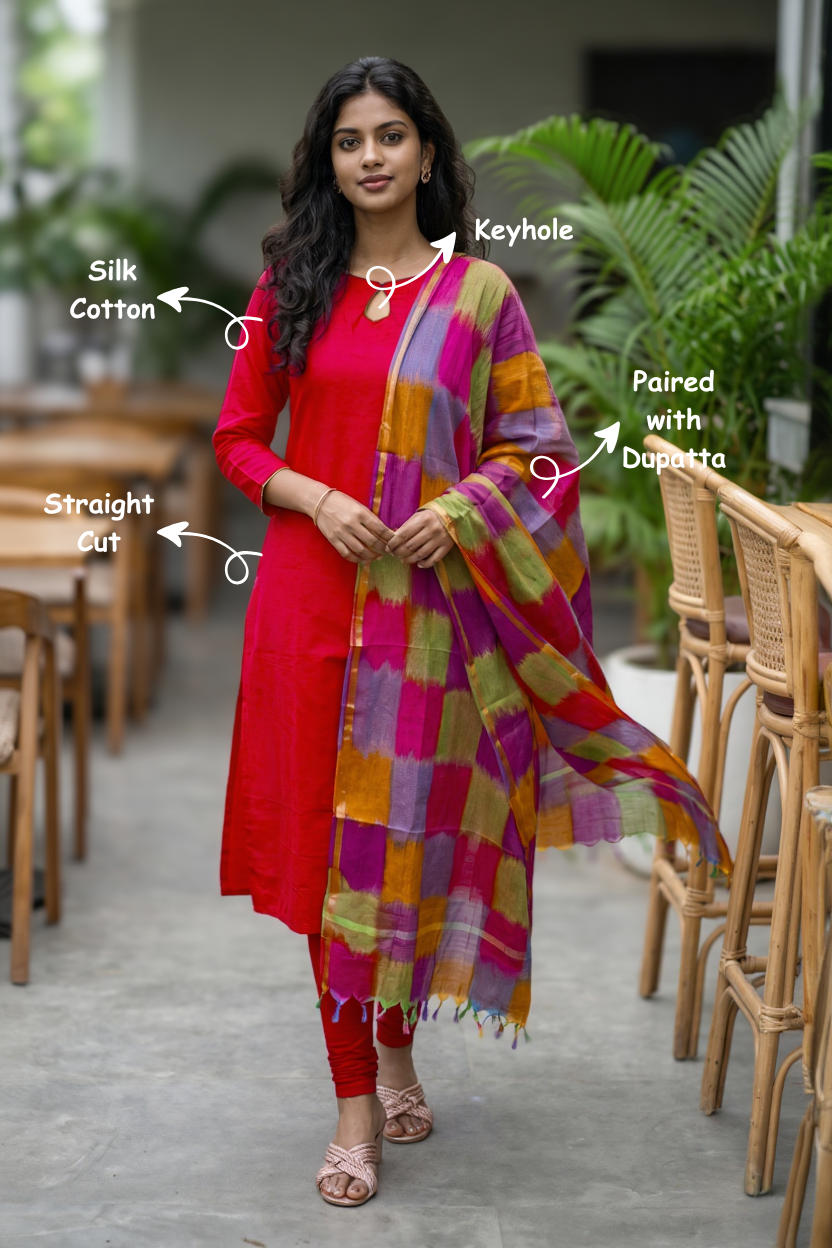 festive wear simple traditional kurti
modern straight kurti for girls