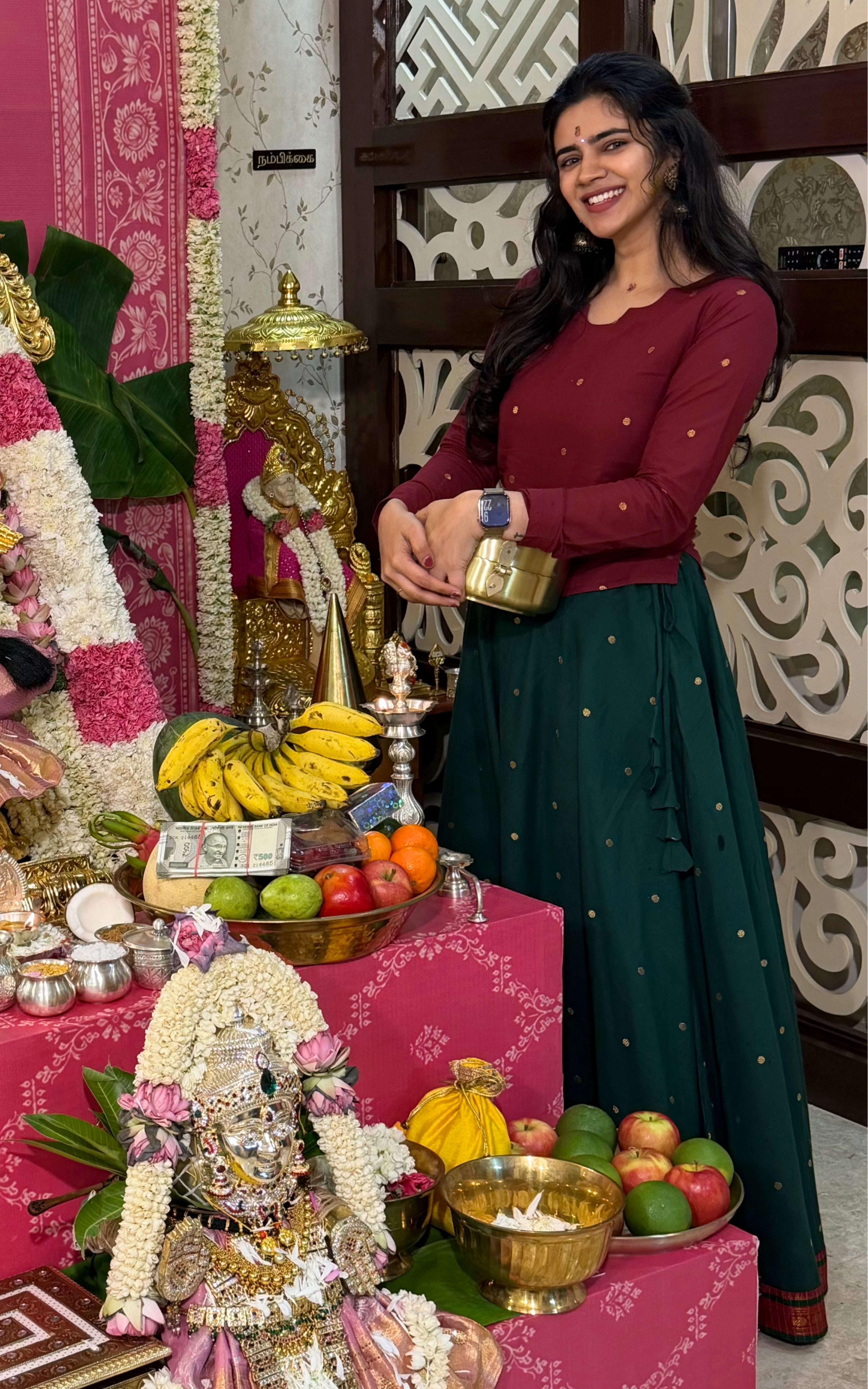 Soundariya Skirt Set