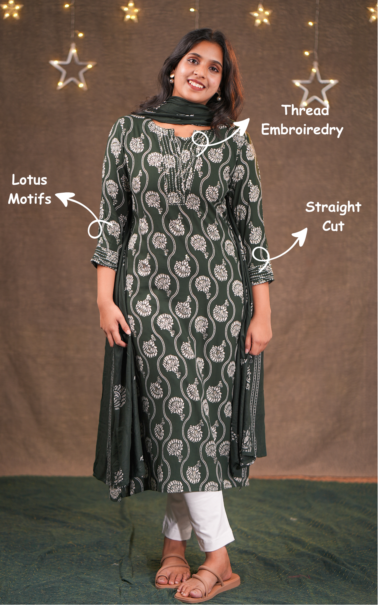 Bhavina B (Kurti+Dupatta)