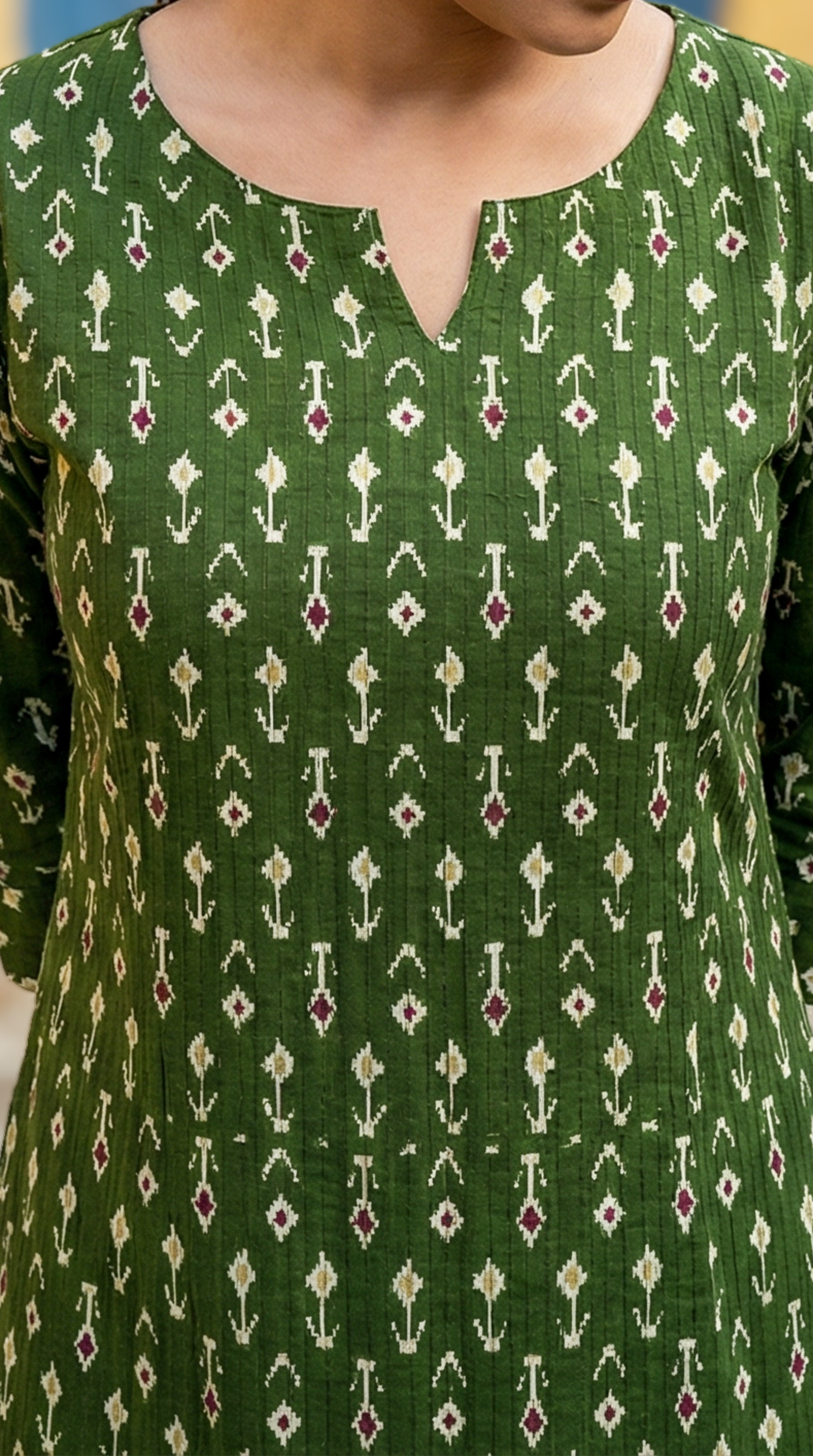 Ansha Green (Kurti+Pant)