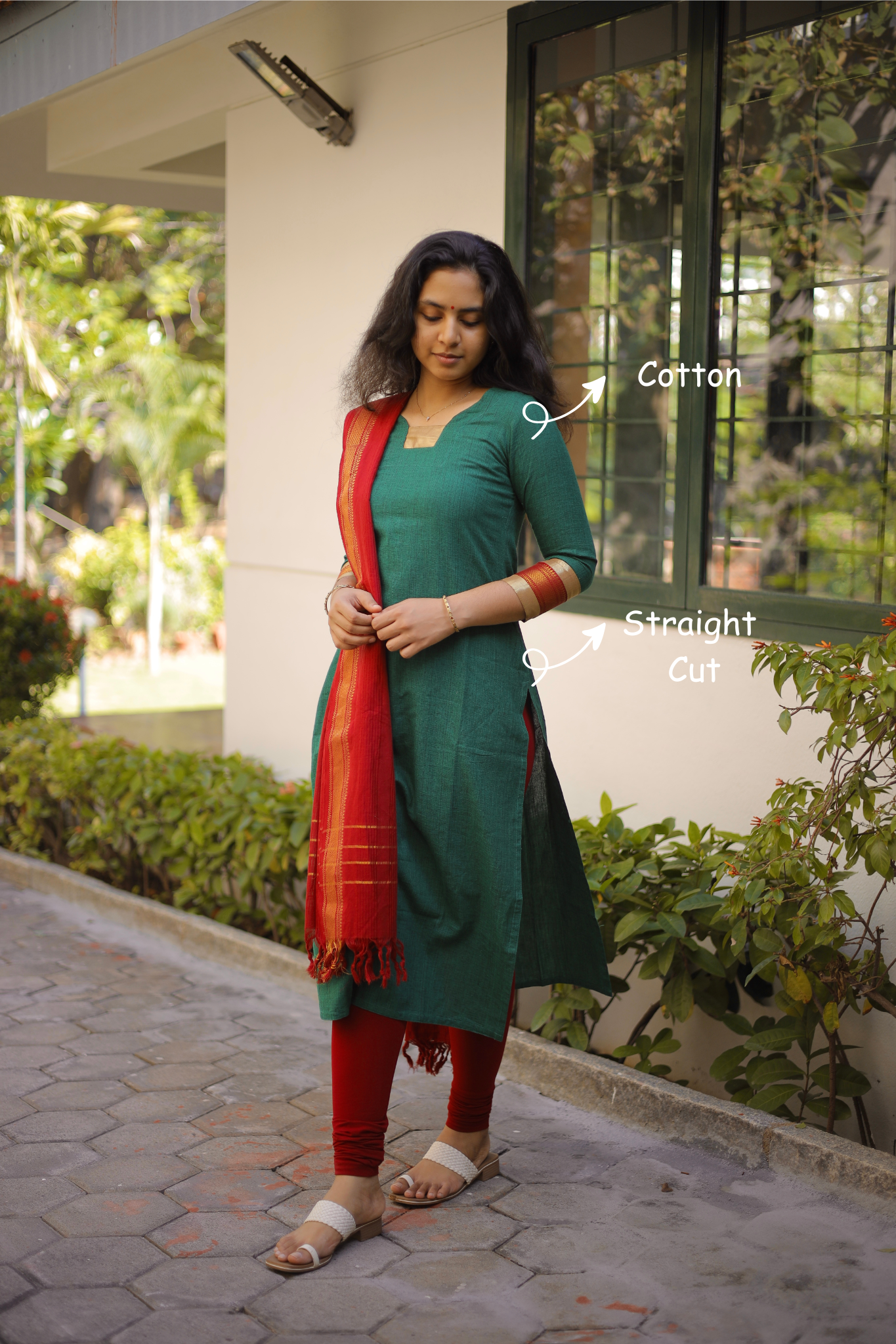 Saravana Jyotika 3 (Kurti+Dupatta)