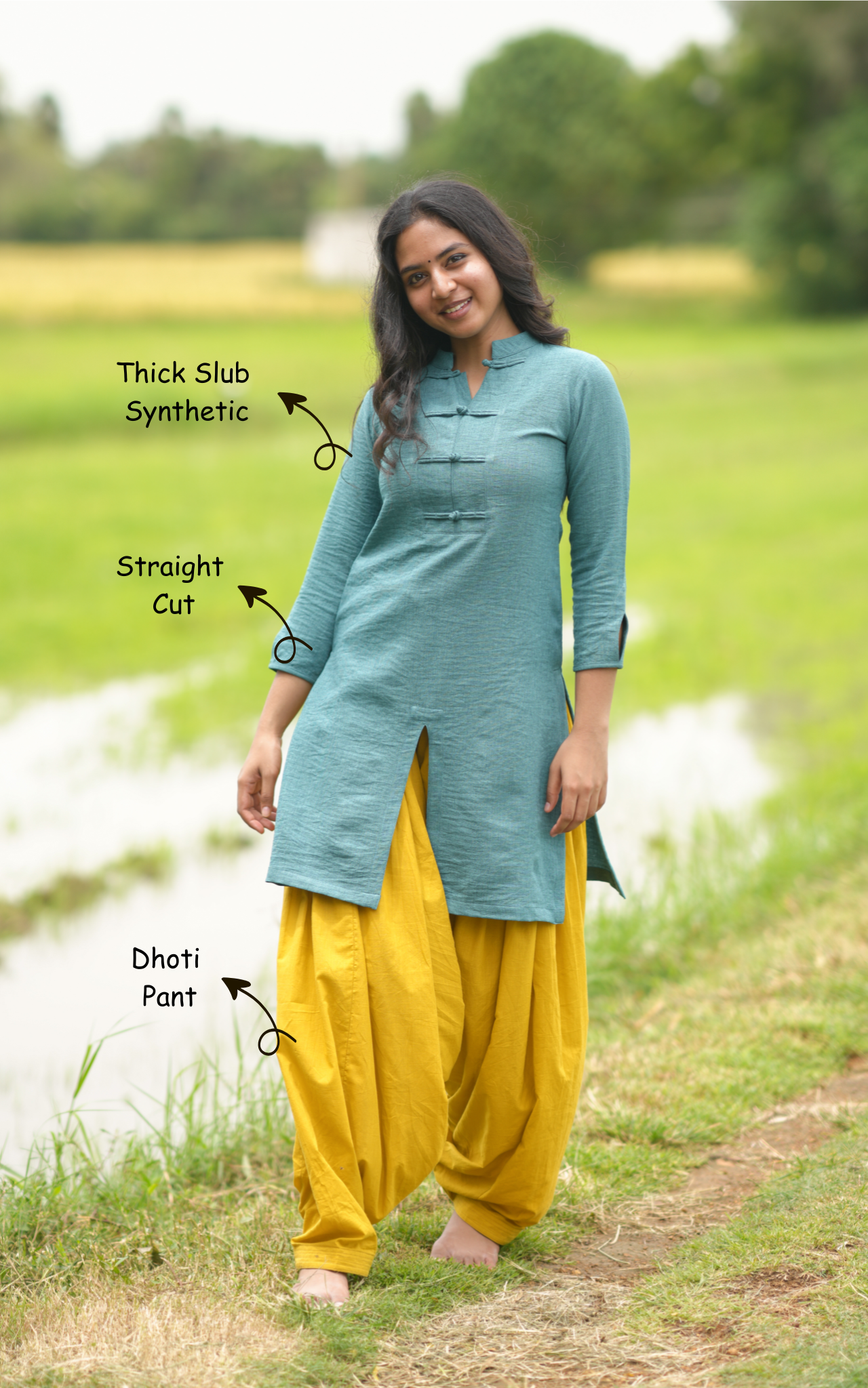 Teal & Mustard color