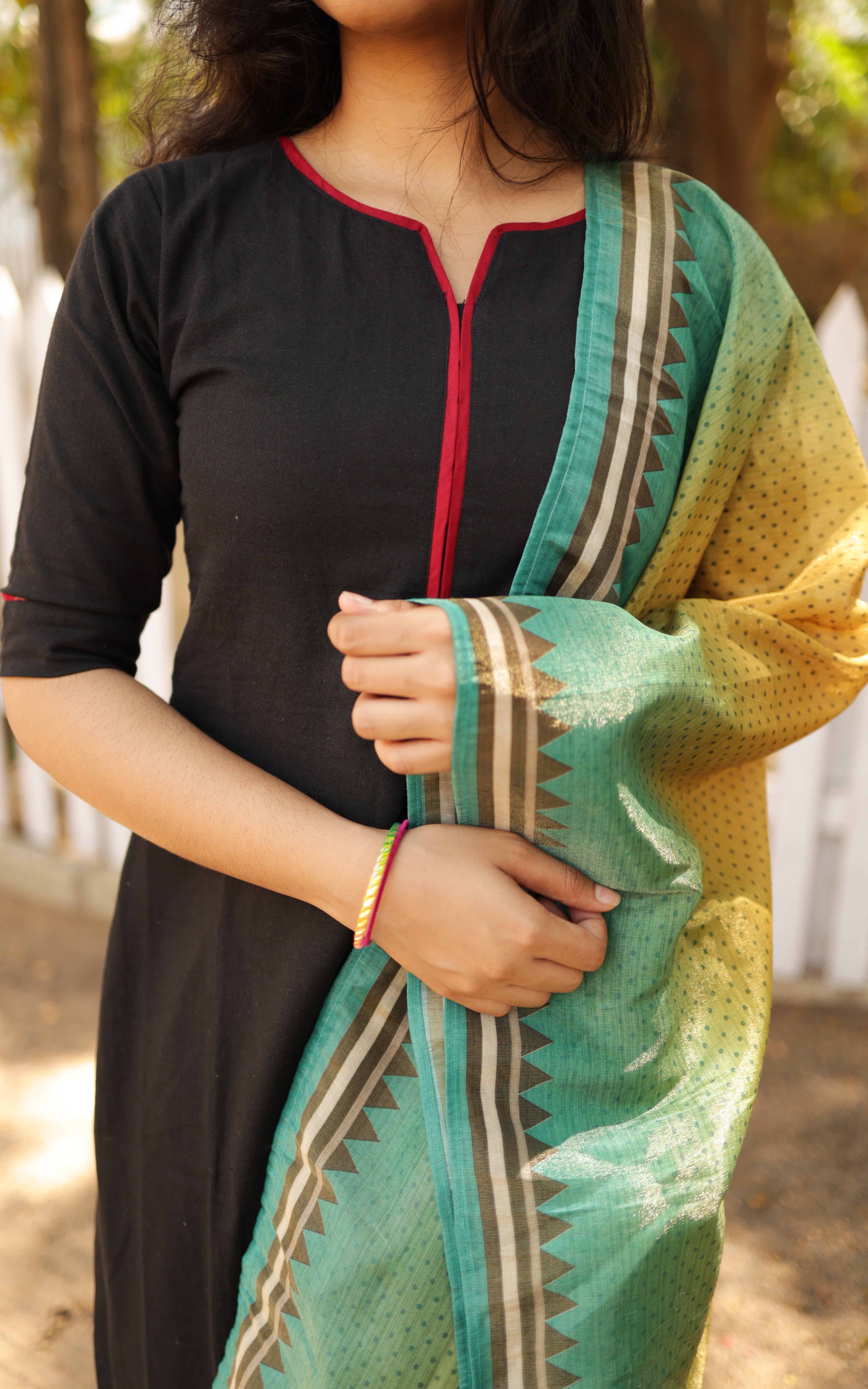 Om Shanti Oshanna 6 (Kurti+Dupatta) DELIVERY TIME: 40-45 DAYS