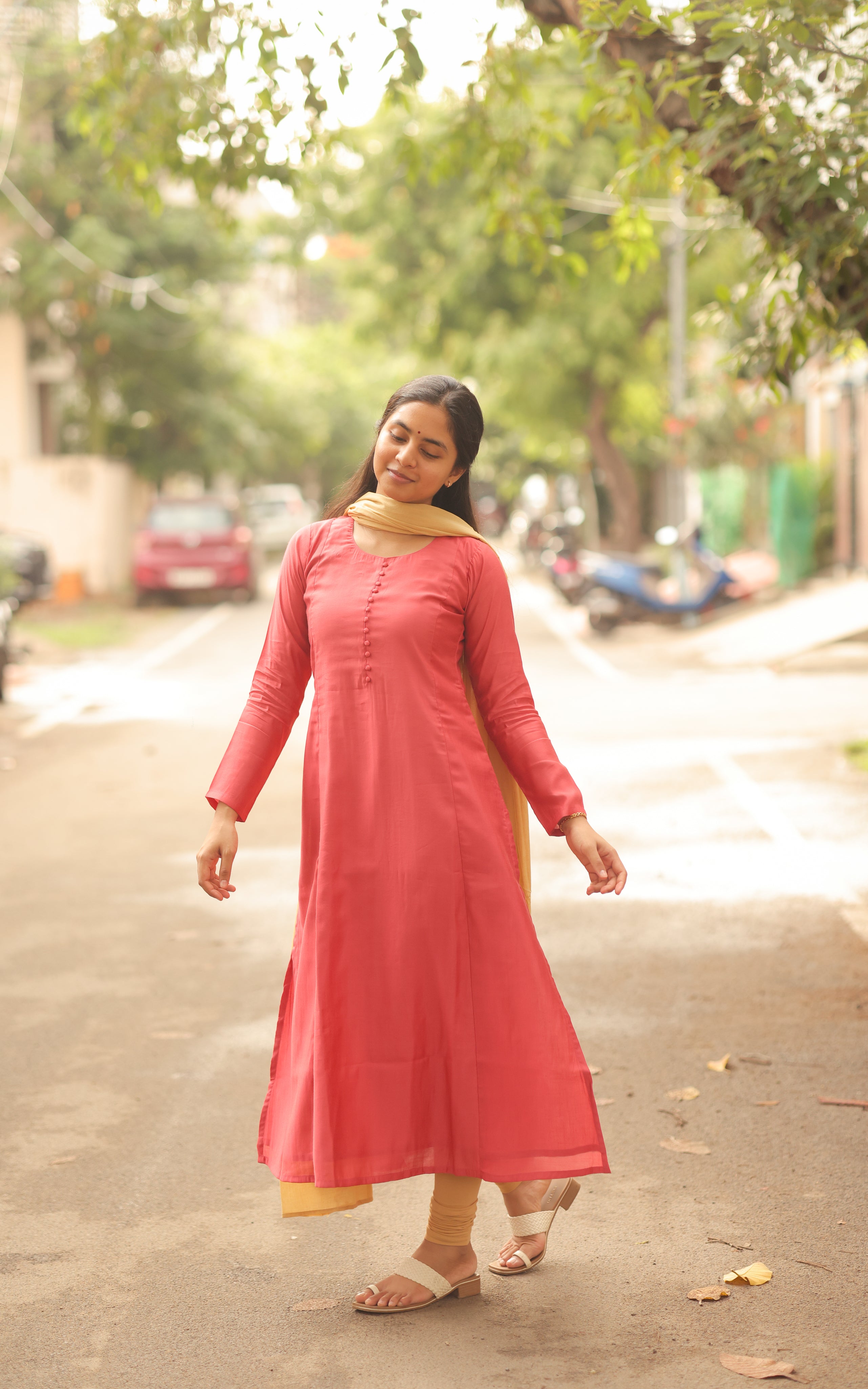 Kandukondain Kandukondain Tabu 2 (Kurti+Dupatta) DELIVERY TIME 25-30 DAYS
