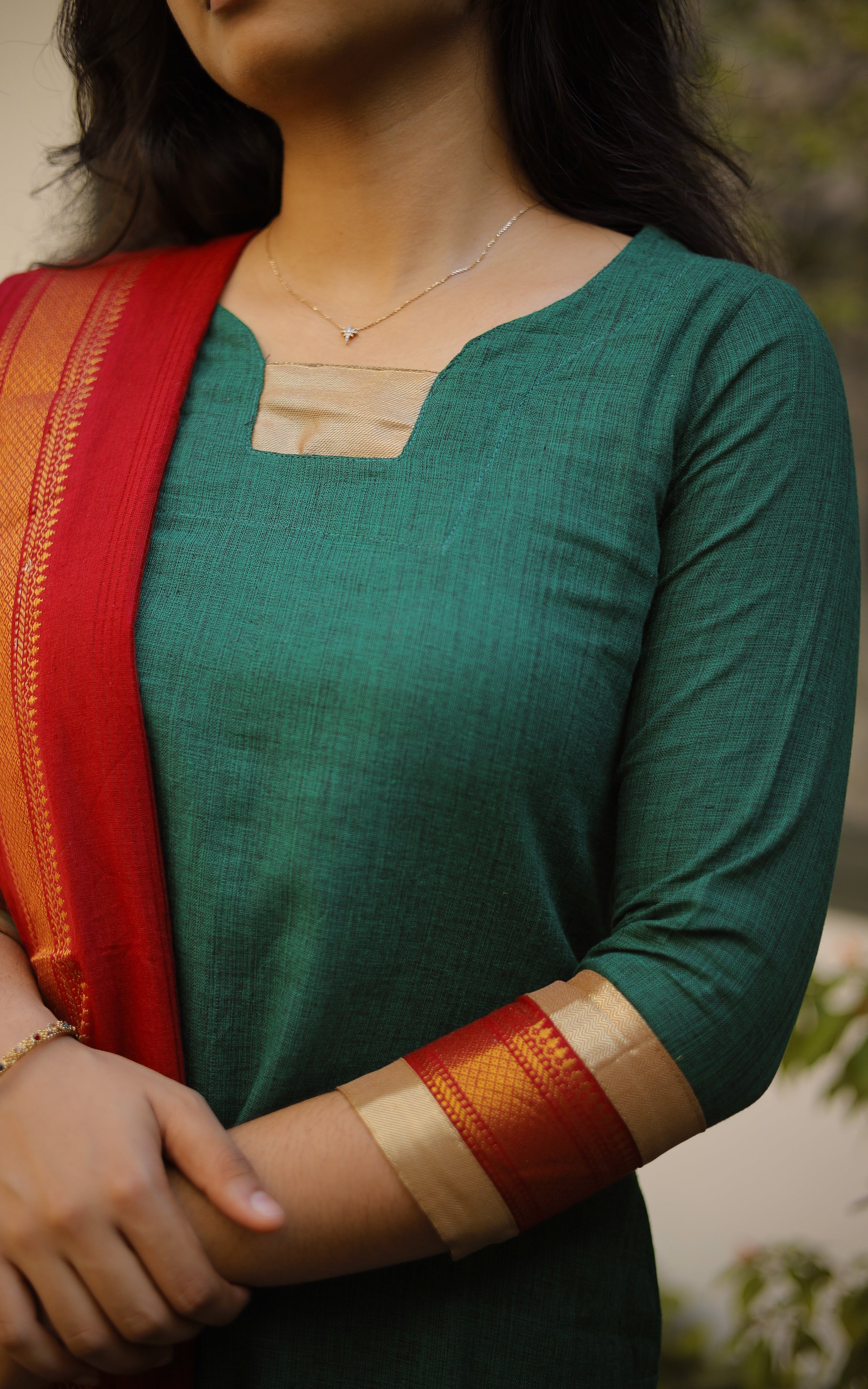 Saravana Jyotika 3 (Kurti+Dupatta)