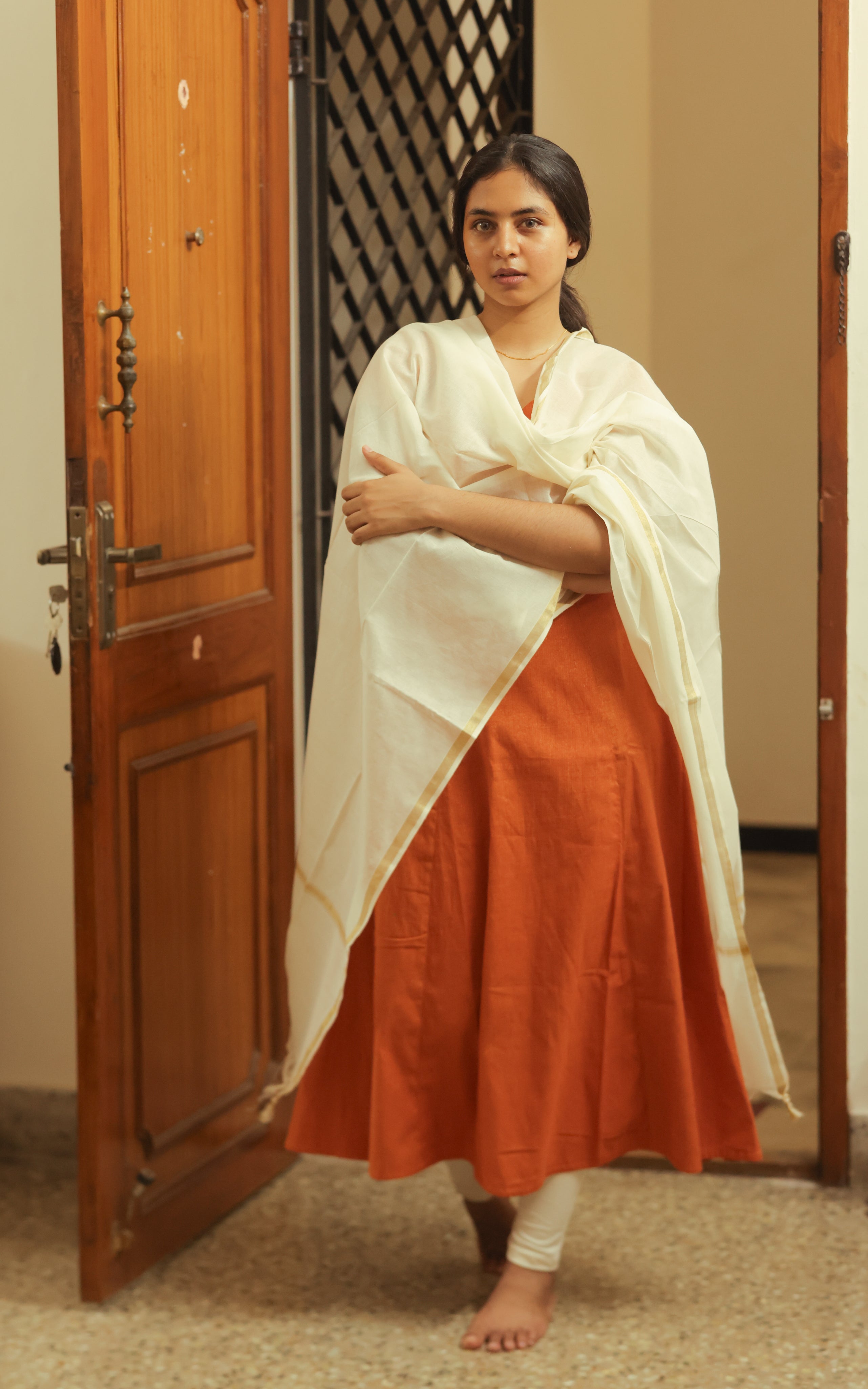 Kandukondain Kandukondain Meenu 4 (Kurti+Dupatta)