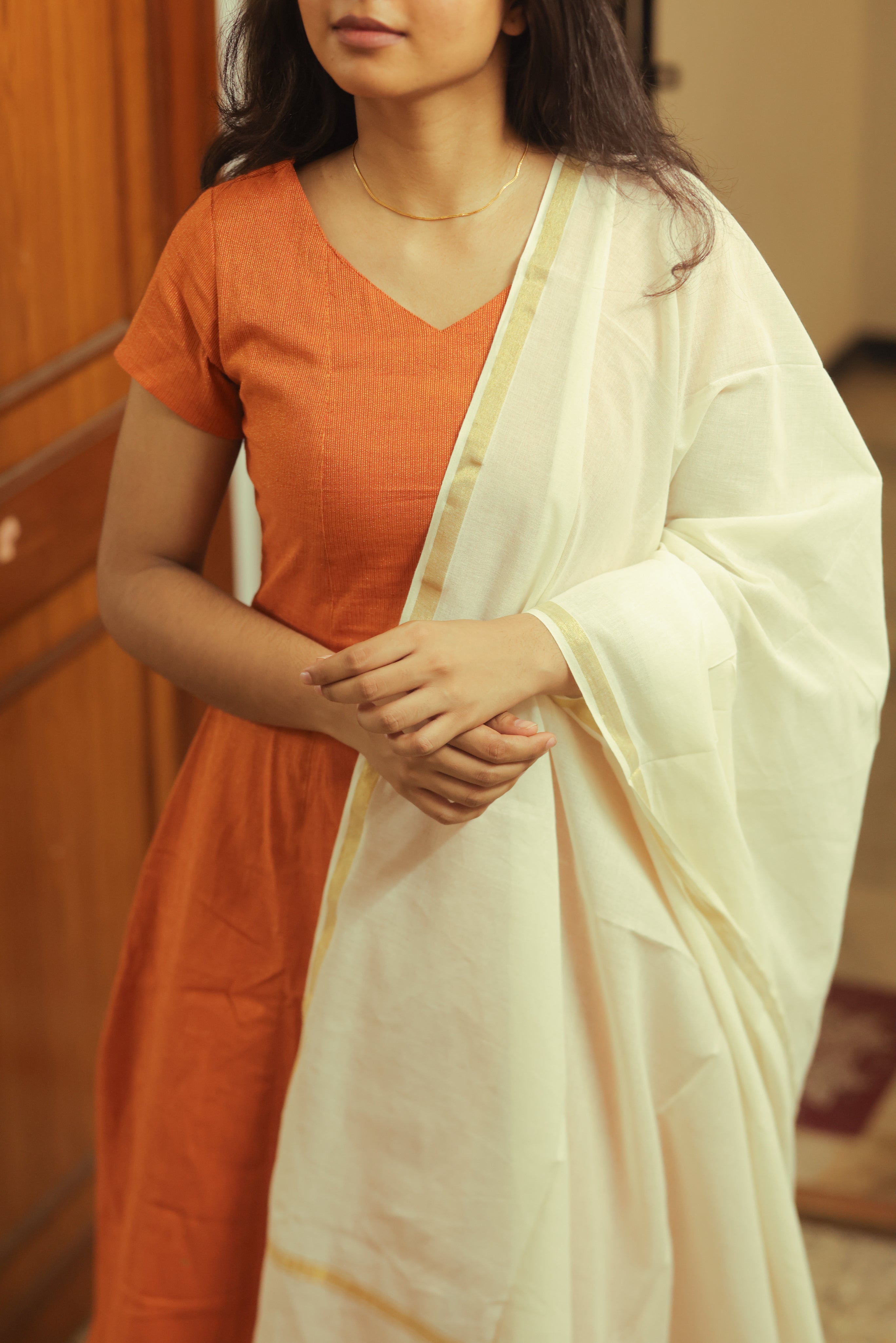 Kandukondain Kandukondain Meenu 4 (Kurti+Dupatta)
