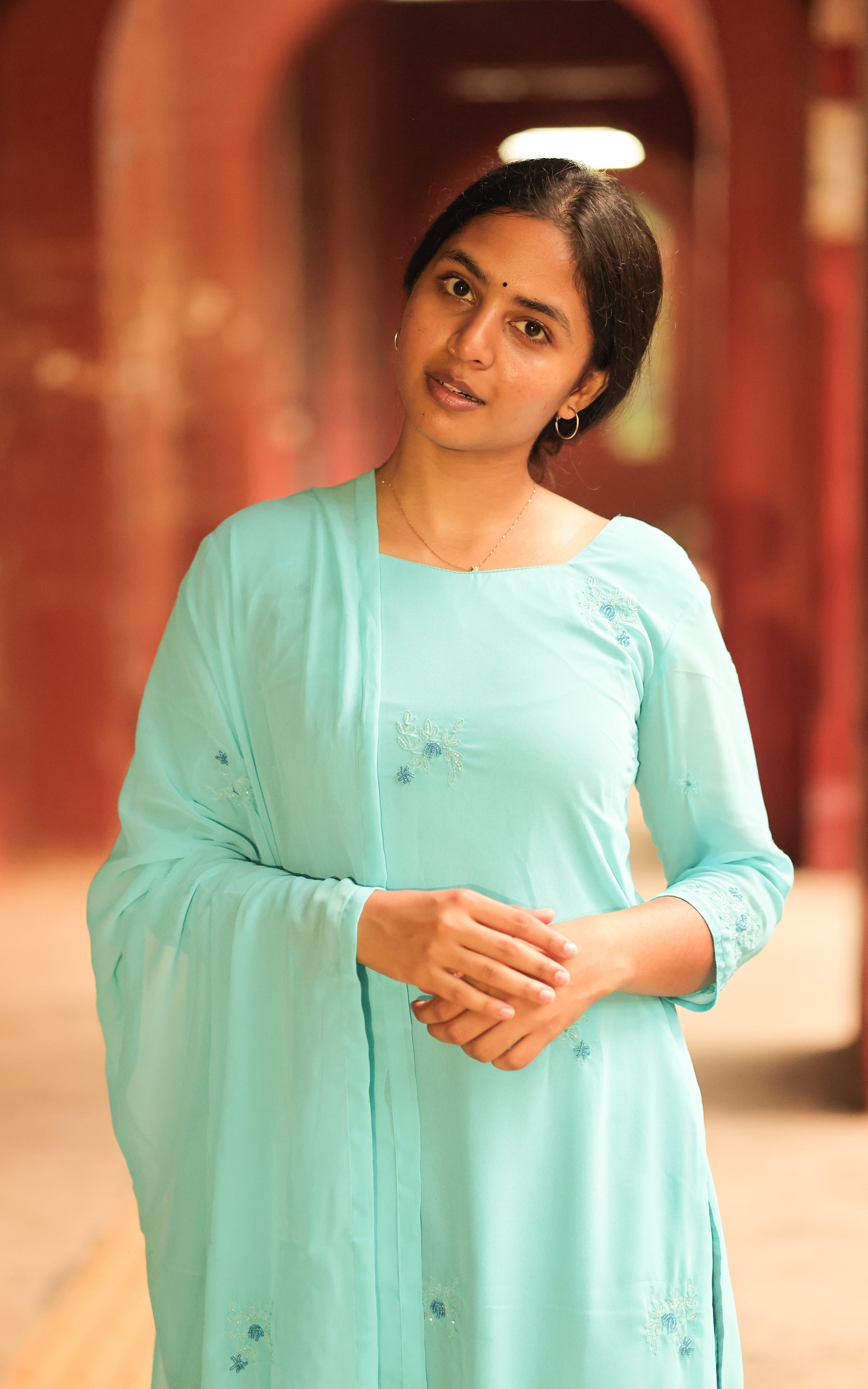 Sillunu Oru Kaadhal 5 (Kurti+Dupatta)