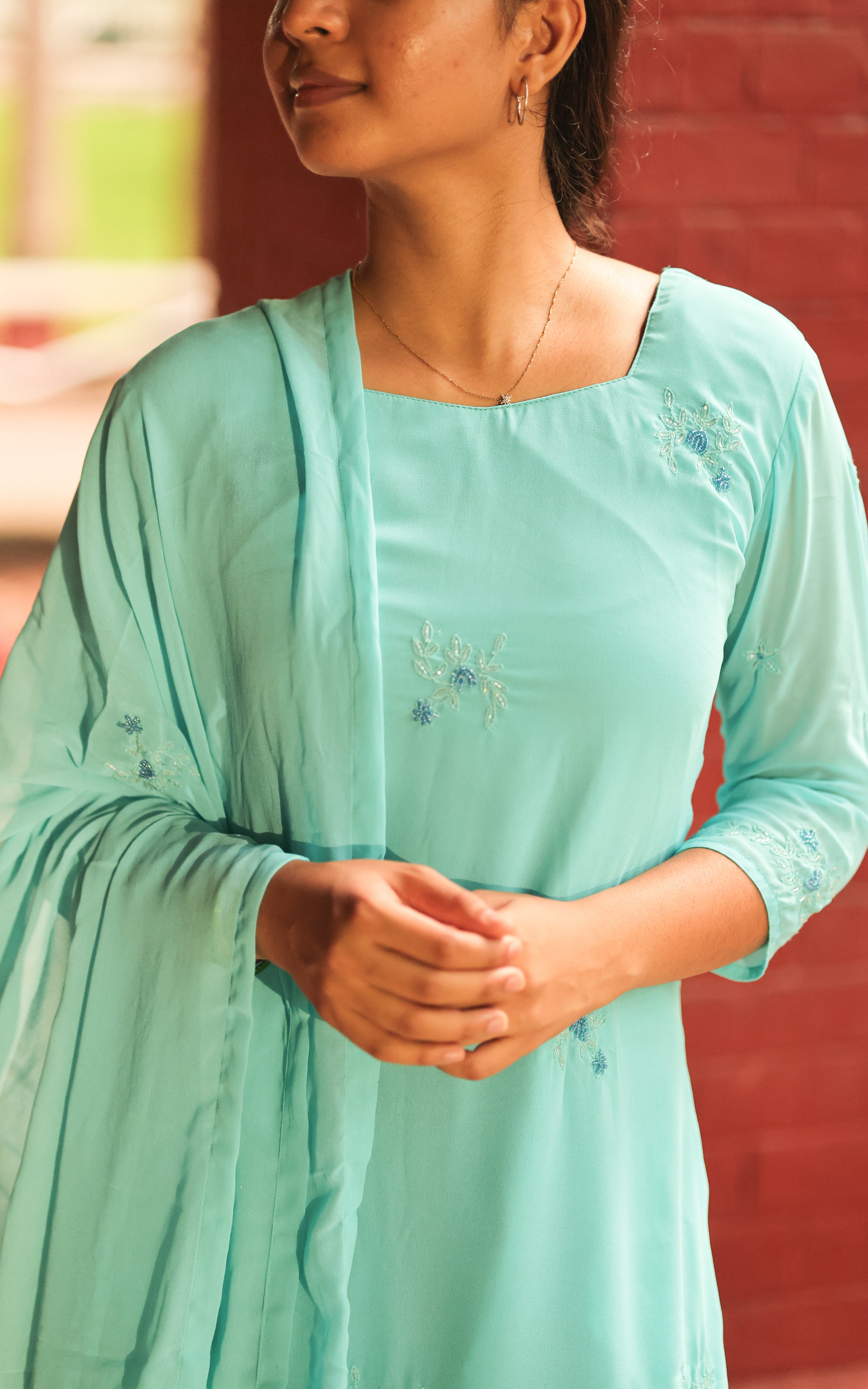 Sillunu Oru Kaadhal 5 (Kurti+Dupatta)