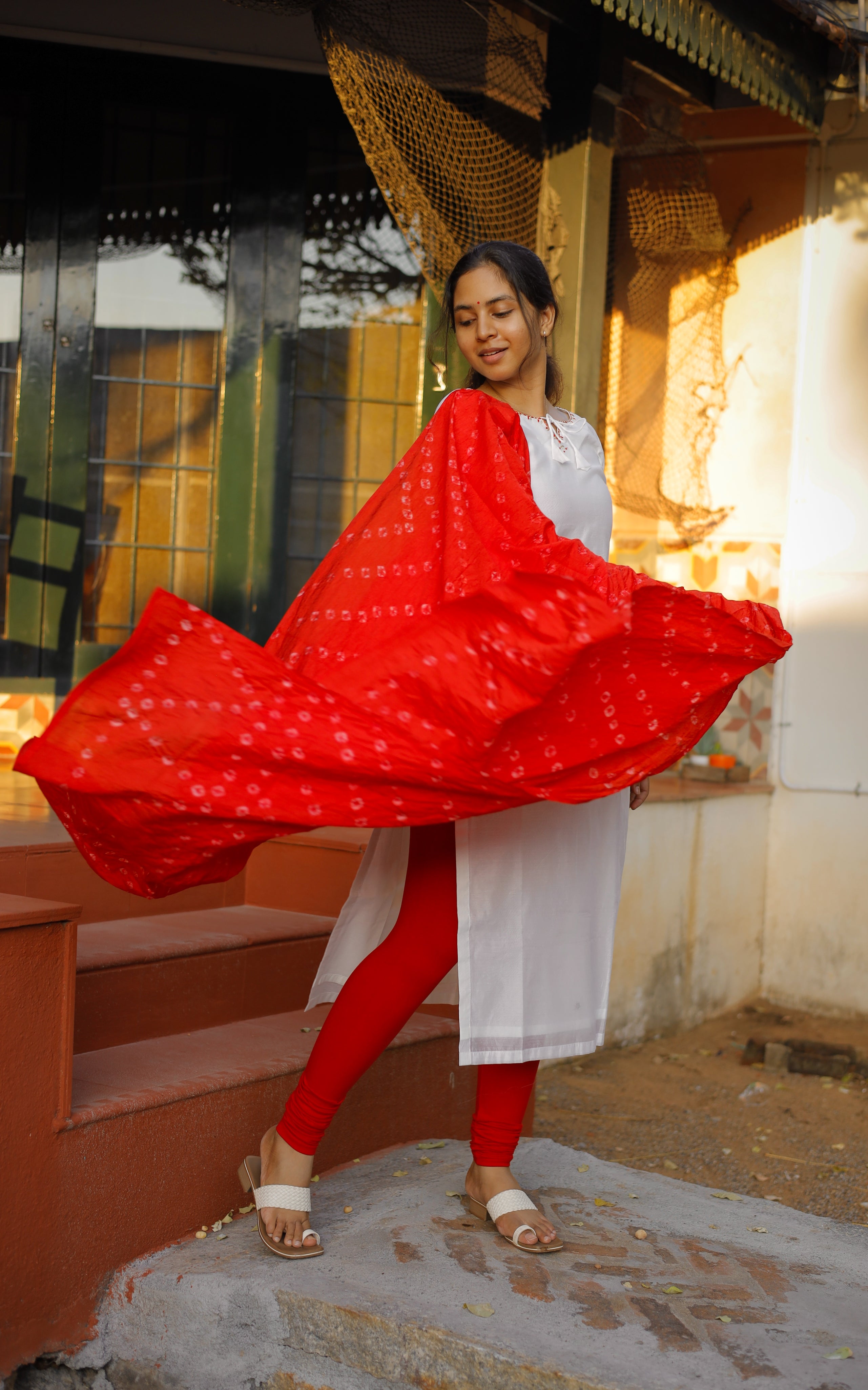 Saravana Jyotika 1 (Kurti+Dupatta)