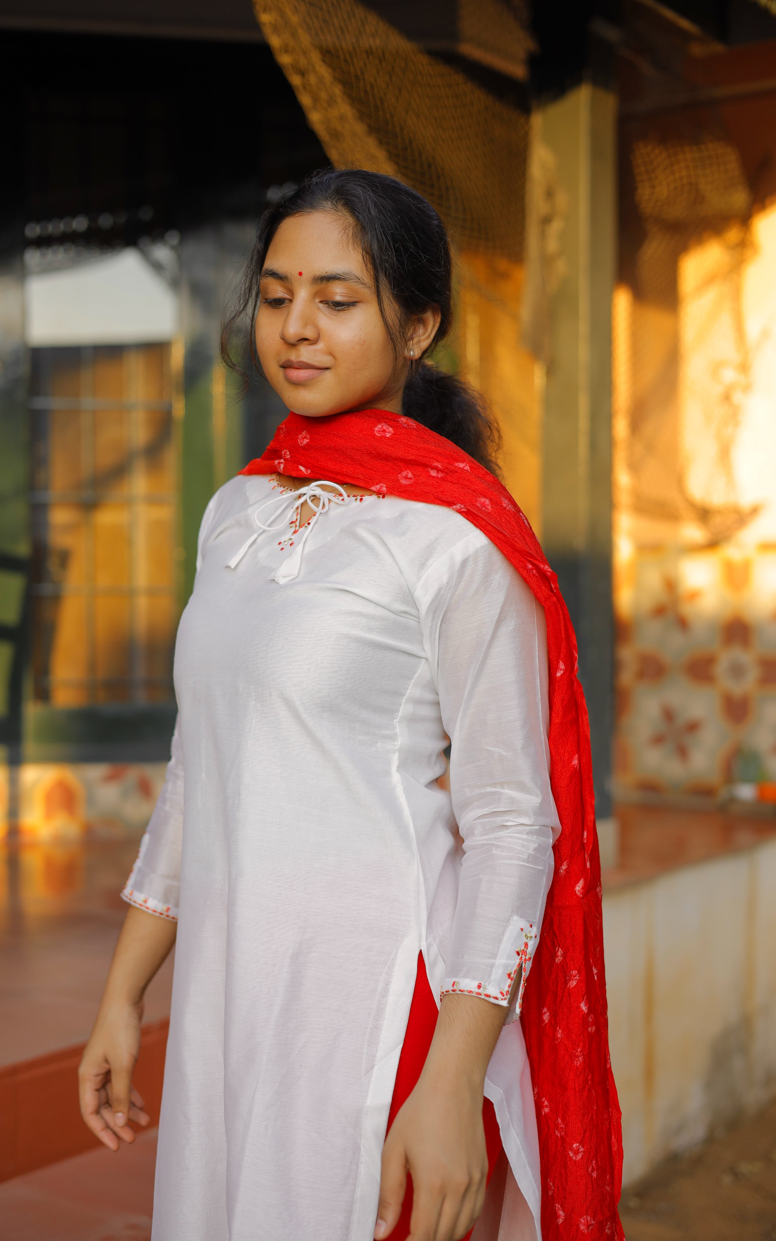 Saravana Jyotika 1 (Kurti+Dupatta)