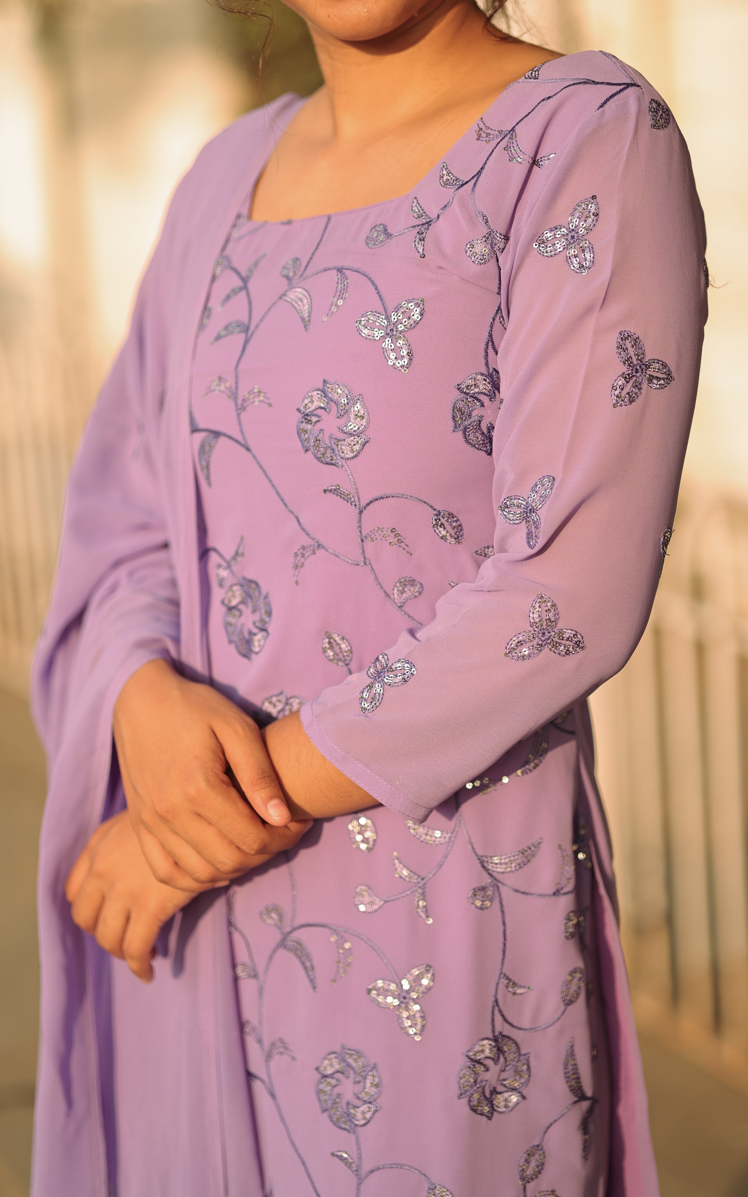 Sillunu Oru Kaadhal 4 (Kurti+Dupatta)