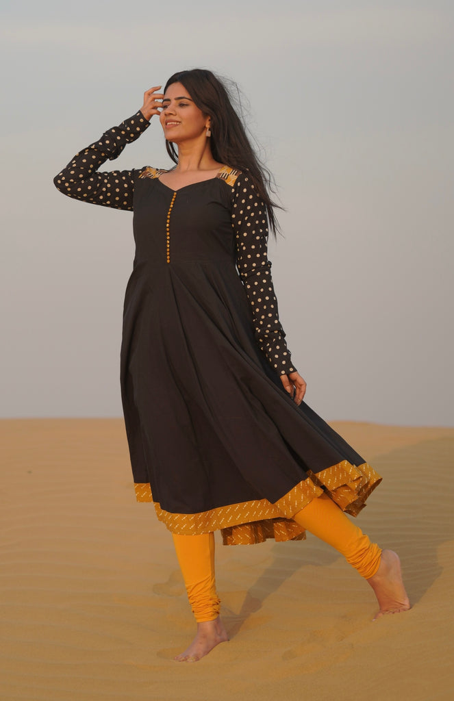 Chanderi Silk Anarkali Suit Set for Women Thread Work Anarkali Suit Set  Dresses for Women Ethnic Wear for Women - Etsy